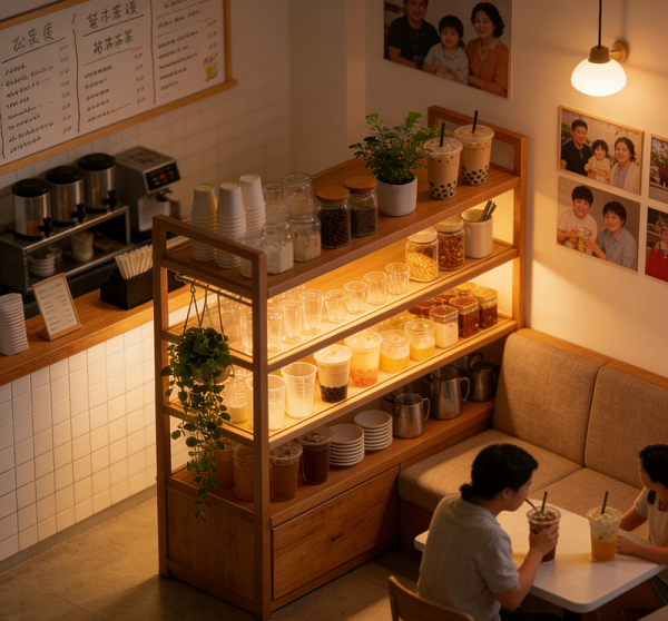 好用的网红店展示架便捷机构