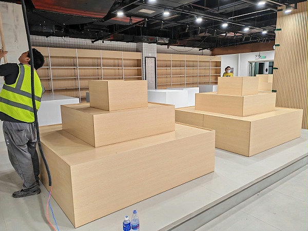 中山百货超市盛大开业，吉秀尔工厂铸就卓越卖场