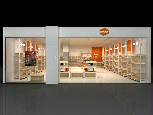 鞋店展示柜
