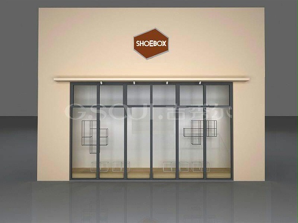 鞋店展柜