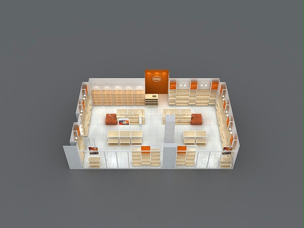 鞋店展示柜