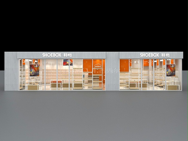 鞋店展示柜