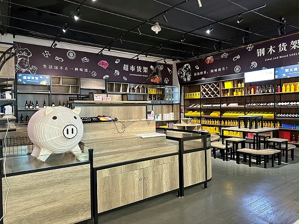 展示柜货架